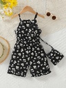 Enterizo Elegante con Estampado Floral Luxeira