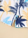 Conjunto de Camiseta y Short con Estampado de Coco Luxeira
