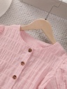 Top de Verano con Cuello Cuadrado y Mangas Abullonadas Luxeira
