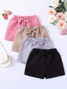 Short con Cintura Elástica y Moño Luxeira