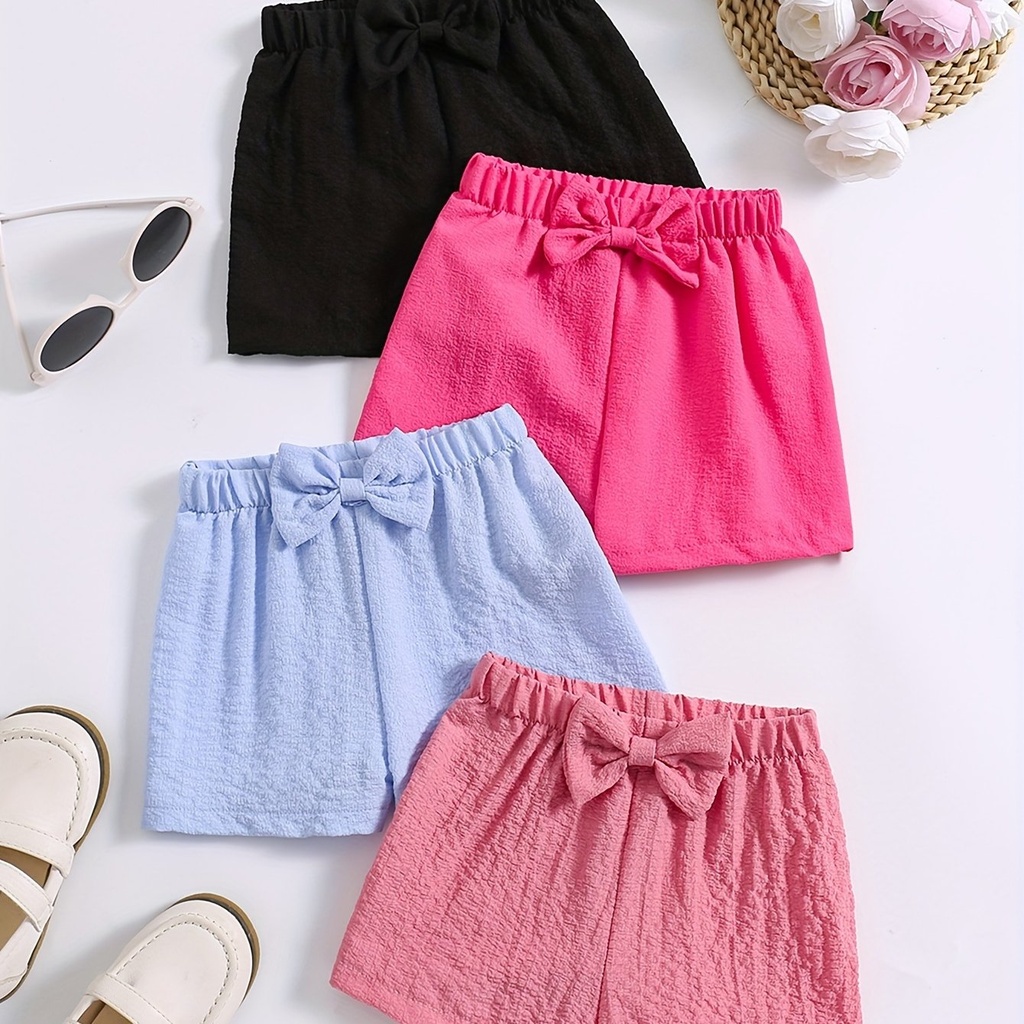 Short con Cintura Elástica y Moño Luxeira