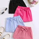 Short con Cintura Elástica y Moño Luxeira