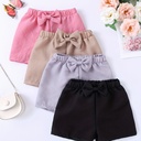 Short con Cintura Elástica y Moño Luxeira