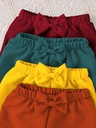 Short con Cintura Elástica y Moño Luxeira