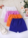 Short con Cintura Elástica y Moño Luxeira