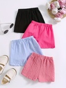 Short con Cintura Elástica y Moño Luxeira