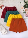 Short con Cintura Elástica y Moño Luxeira