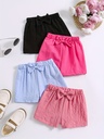 Short con Cintura Elástica y Moño Luxeira
