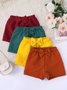 Short con Cintura Elástica y Moño Luxeira