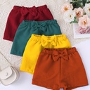 Short con Cintura Elástica y Moño Luxeira