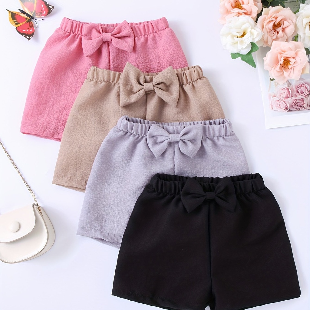 Short con Cintura Elástica y Moño Luxeira