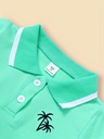 Camiseta Polo con Estampado de Palmeras Luxeira