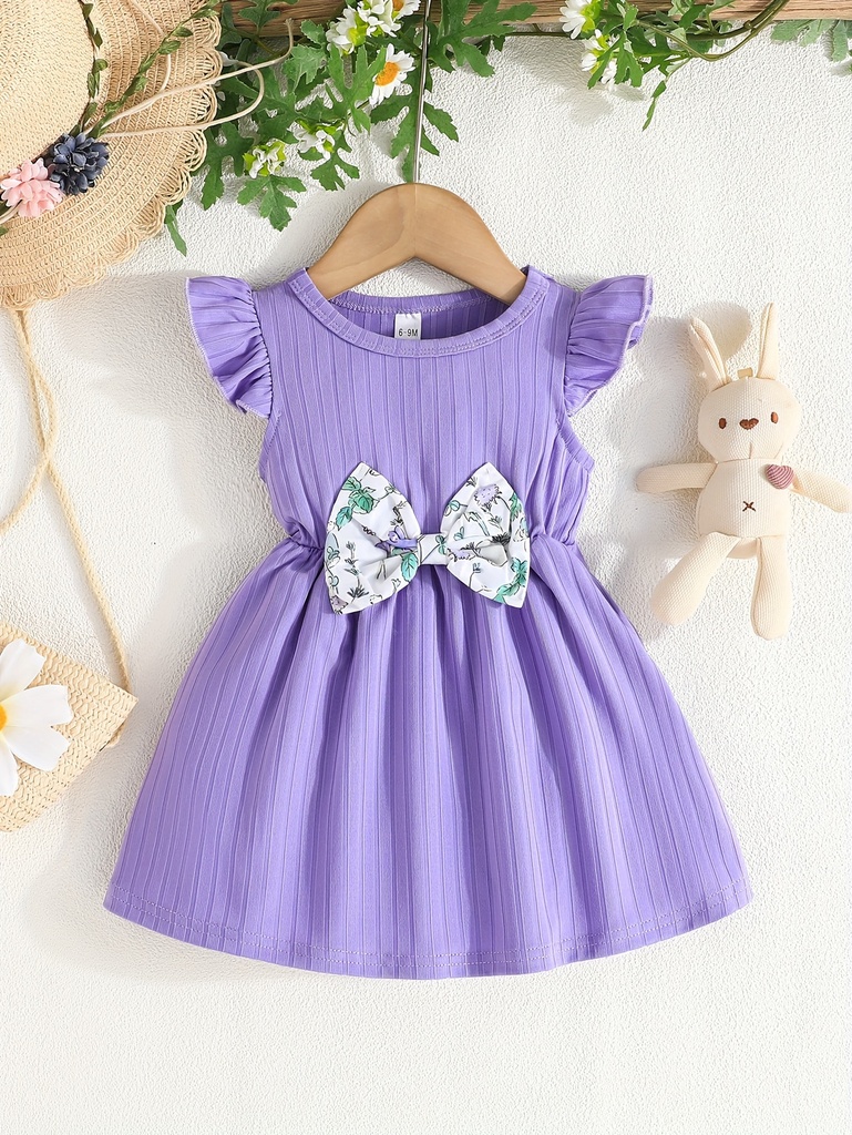 Vestido con Estampado de Flores para Verano Luxeira