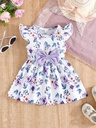 Vestido con Estampado de Flores para Verano Luxeira