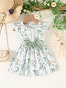 Vestido con Estampado de Flores para Verano Luxeira