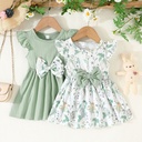 Vestido con Estampado de Flores para Verano Luxeira