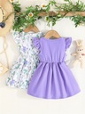 Vestido con Estampado de Flores para Verano Luxeira