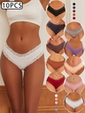 Panty de Encaje sin Costura Luxeira