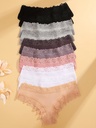 Panty de Encaje sin Costura Luxeira