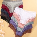 Panty de Encaje sin Costura Luxeira