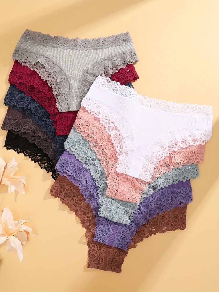 Panty de Encaje sin Costura Luxeira