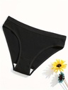 Panty Transpirable, Elástico y con Detalle Acanalado Luxeira
