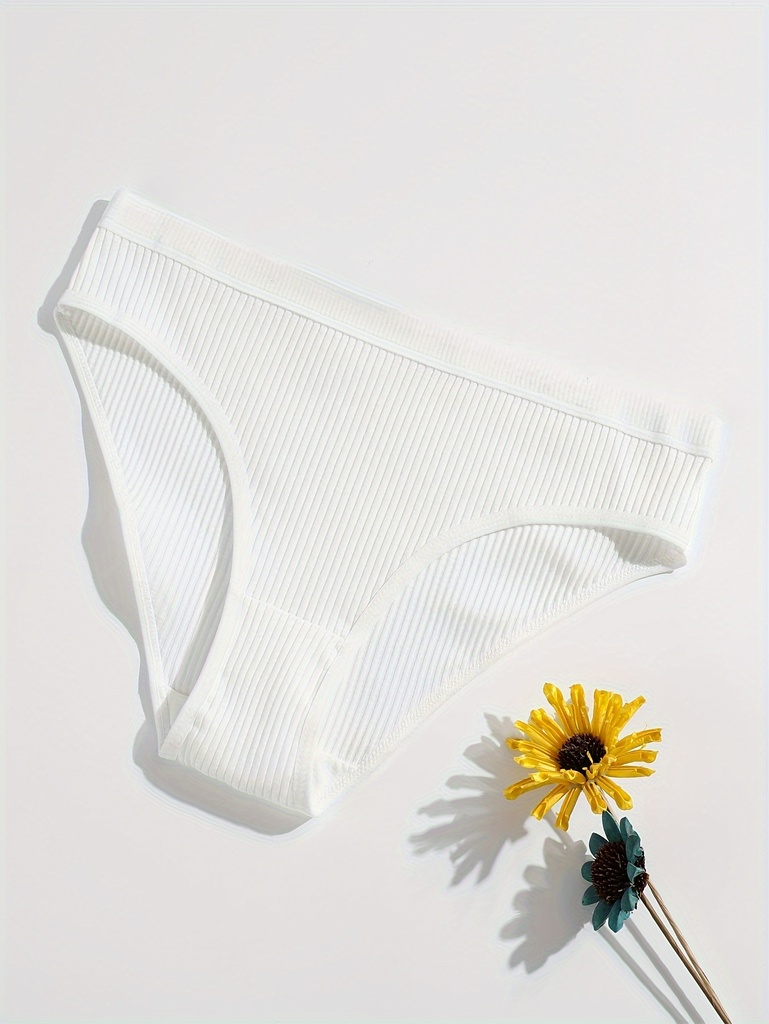 Panty Transpirable, Elástico y con Detalle Acanalado Luxeira