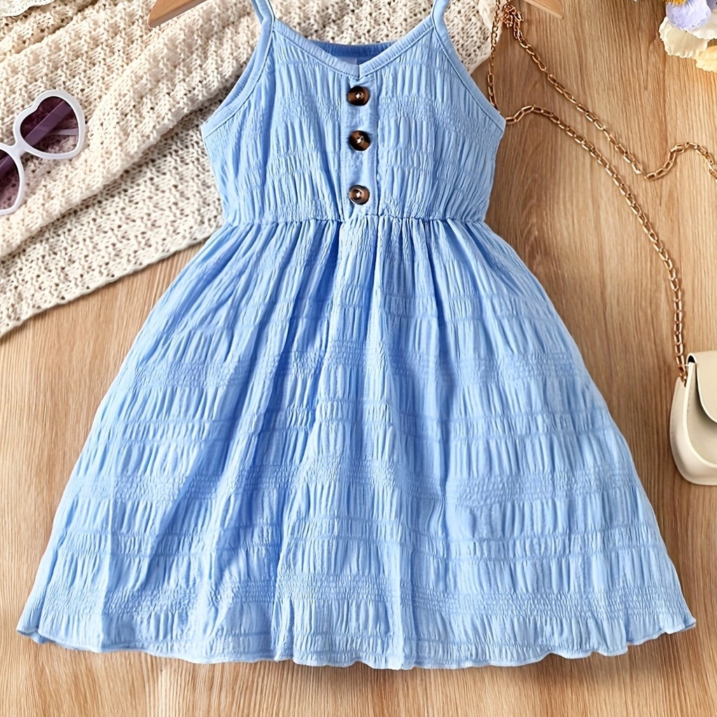 Vestido Camisero con Botones Luxeira