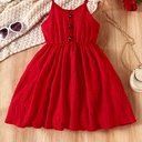 Vestido Camisero con Botones Luxeira