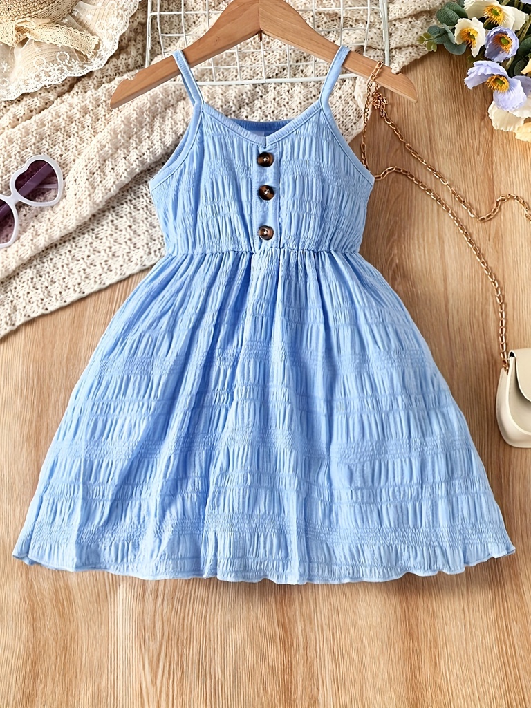 Vestido Camisero con Botones Luxeira