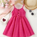 Vestido Camisero con Botones Luxeira