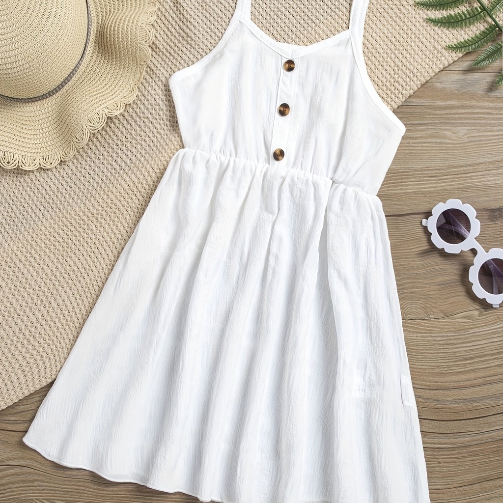 Vestido Camisero con Botones Luxeira