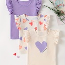 Camisetas de Manga con Volantes  Luxeira