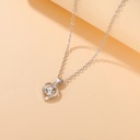 Set de 5 Piezas de Joyería: Collar, Pendientes, Pulsera y Anillo con Mosaico de Vidrio