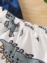 Short con Estampado de Dinosaurios Luxeira