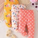 Pantalón con Estampado de Flores Luxeira