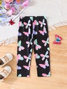 Pantalón con Estampado de Flores Luxeira