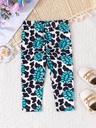 Pantalón con Estampado de Flores Luxeira