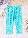 Pantalón con Estampado de Flores Luxeira