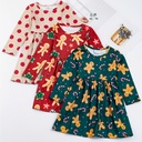 Vestido de Princesa  con Estampado de Rayas Luxeira