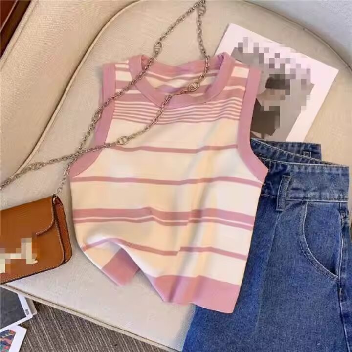 Top sin Mangas Vintage