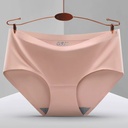 Panty transpirable de seda sexy sin costura