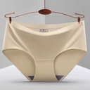 Panty transpirable de seda sexy sin costura