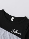 Conjunto de Camiseta con Estampado BELIEVE y Short Luxeira