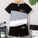Conjunto de Camiseta con Estampado BELIEVE y Short Luxeira