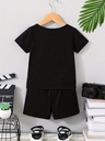 Conjunto de Camiseta con Estampado BELIEVE y Short Luxeira