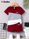 Conjunto de Camiseta con Estampado BELIEVE y Short Luxeira