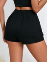 Short Plisado de Cintura Alta con Bolsillos Luxeira