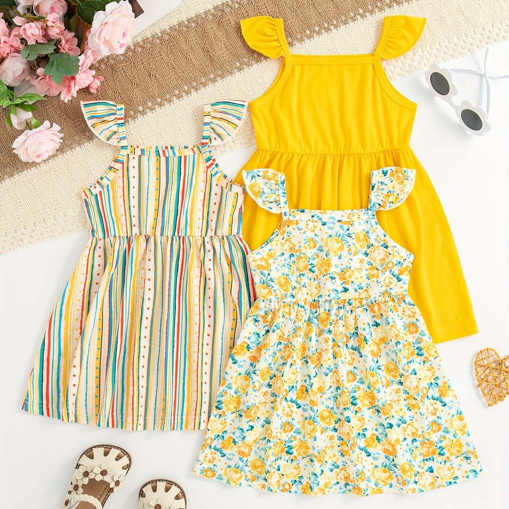 Vestido de Manga Corta Luxeira