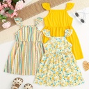 Vestido de Manga Corta Luxeira